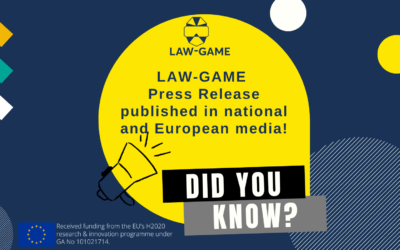 LAW-GAME Press Release in the Media