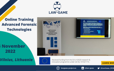 Online Training on advanced forensic technologies
